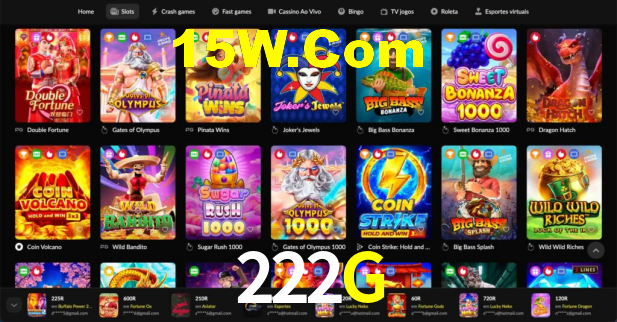 Bônus Generosos e Exclusivos no 222G para Você!